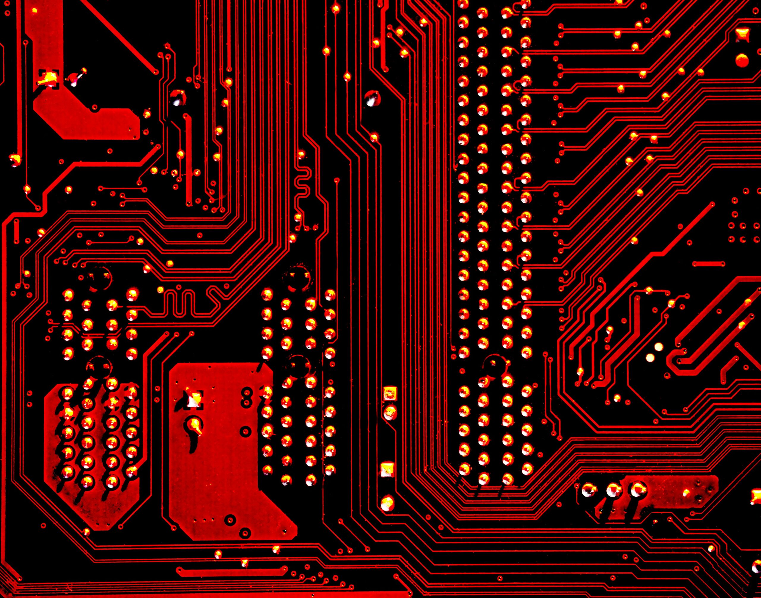 tech image of circuit board